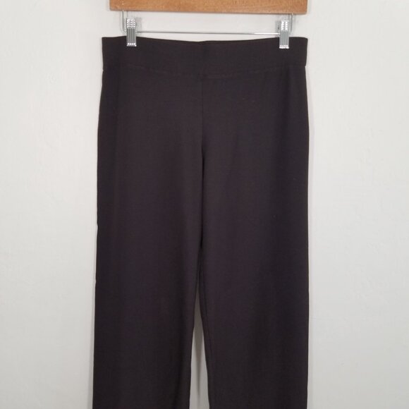 Eileen Fisher Brown Pull-On Stretch Pants Size S - Picture 2 of 5
